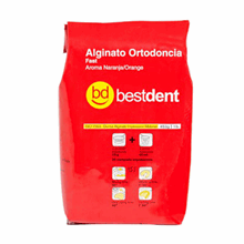 Bestdent Orthodontic alginat fast 453 g Appelsin