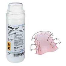 Orthocryl væske rosa-transparent 500 ml