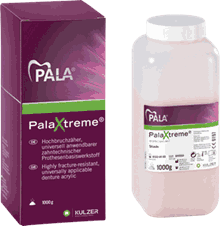 PalaXtreme akryl pulver 1000 g Pink Opak