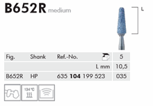Rao-Sliper HP 5 stk B652R 035 Blå