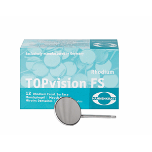 Munnspeil TOPvision FS Rhodium 5 plan 12 stk