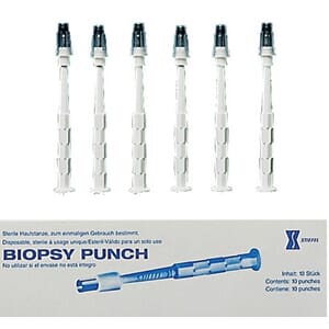 Biopsi Punch 3,5 mm steril engangs 10 stk