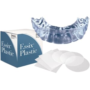 Essix A+ retainerplater .040/5 1,0 mm 127x127 mm 100 stk