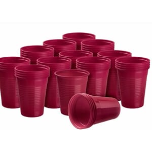 Drikkebeger 180 ml 3000 stk Akzenta Vinrød