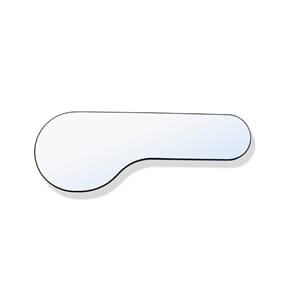 Fotospeil uten håndtak FS Rhodium Lat. 53/31 x 142 mm