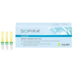 Sopira Free Flow kanyler 30G 0,3x16 mm 100 stk Grønn