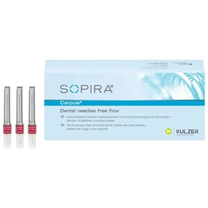 Sopira Free Flow kanyler 27G 0,4x38 mm 100 stk Rød