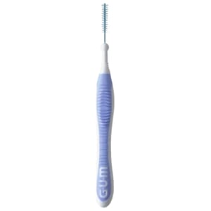 Trav-Ler interdentalbørste rett lys blå 0,6/0,4 mm 6 stk