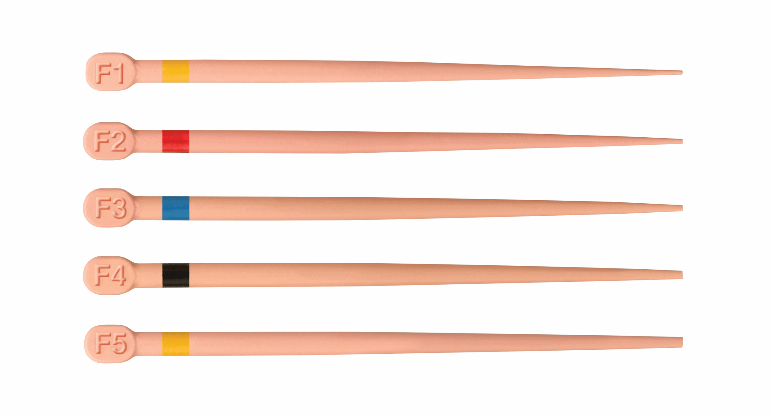 Protaper GOLD GuttaPercha Assortert F1 F5 60 stk DENTALSPAR AS