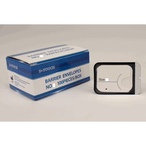 D-Touch overtrekk for fosforplater m/pappbesk.100stk str 1