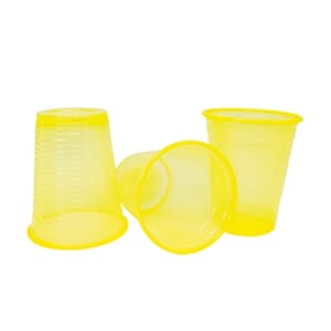Drikkebeger Pluline+ 200 ml 3000 stk Gul