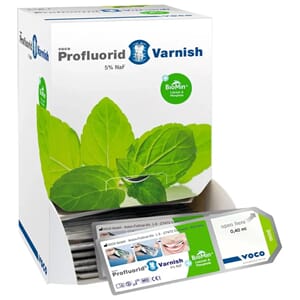 Profluorid Varnish + BioMin Single dose Mint