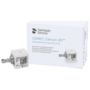 CEREC Cercon 4D Abutment S A2  3 stk