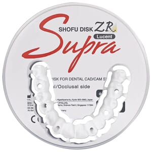 SHOFU Disk ZR Lucent Supra,  Ø 98mm H 16 mm A2