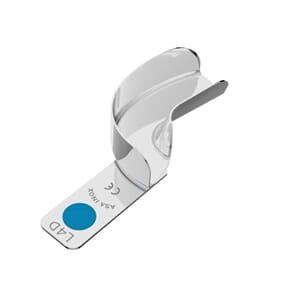 Avtrykkskje uperforert partiell uten RIM ASA UK M Blå