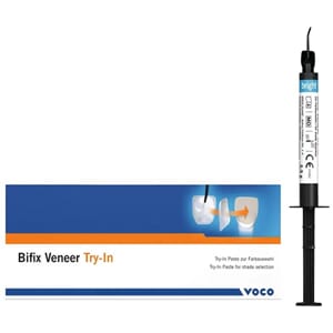 Bifix Veneer Try-In Sprøyte 2.5 g Bright