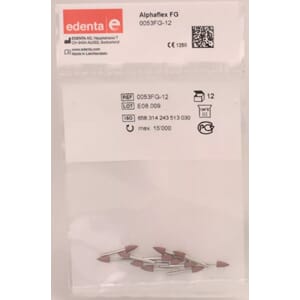 Alphaflex polerer 0053 FG brun 12 stk