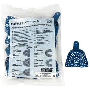 President avtrykkskje  AC OK nr 1 Large 12 stk