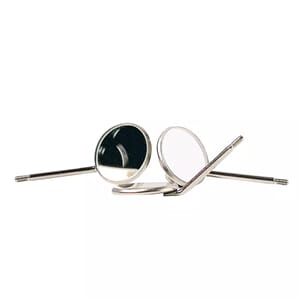 Munnspeil FS Rhodium plan str. 4 PluLine 12 stk