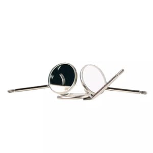 Munnspeil FS Rhodium plan str. 5 PluLine 12 stk