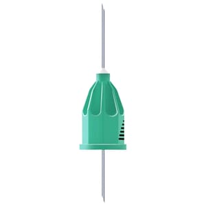 Transcodent kanyler 30G kort 0,3x13 mm grønn 100 stk