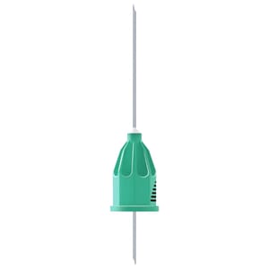Transcodent injeksjonkanyle 30G kort 0,3x23 mm grønn 100 stk