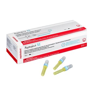 Septoject XL injeksjonskanyler 30G 0,3 x 25 mm 100 stk
