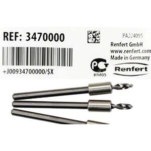 Bi-Pin bor for kort/lang hstk 3 stk