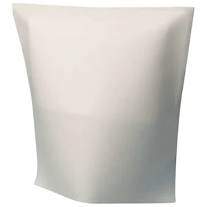 Nakkestøttetrekk 28 x 36 1000 stk hvit