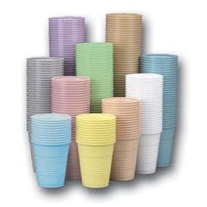Crosstex Drikkebeger 150 ml 1000 stk Grønn