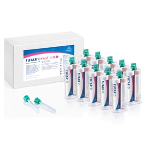 Futar D Fast bittregistreringsmateriale 10x50 ml + 30 bl.sp.