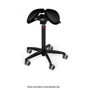 Salli Twin sadelstol m/tilt - Hel sort