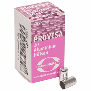 Hahnenkratt Aluminium hetter nr. 13 (DE31) 9,87 mm 10 stk.