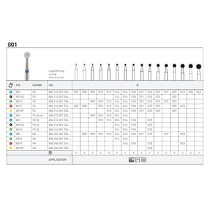 Diamant kule 5 stk HS 801 Blå 012