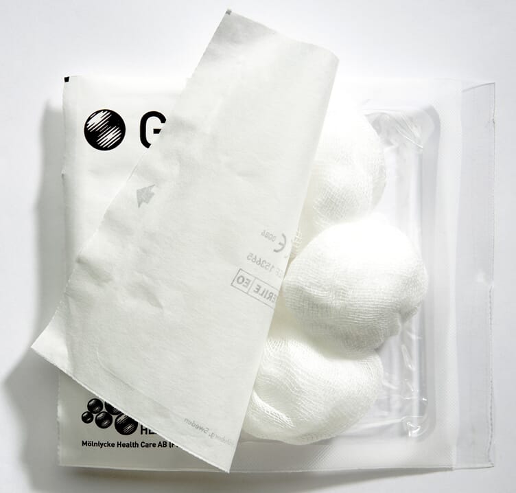 Tupfer og kompresser