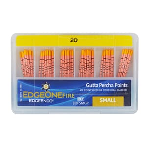 EdgeOne Fire Gutta Percha Points 60 stk Small