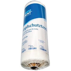 Omni Nakkestøttetrekk rull 100 stk 28x27 cm  Hvit