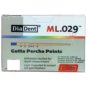 DiaDent Guttapercha points ML.029 120 stk 060