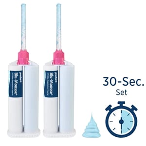 Blu-Mousse Super Fast bittregistrering 2 x 50 ml