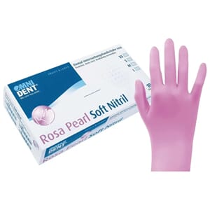 Omni Nitril hanske Soft pudderfri 100 stk Rosa XS