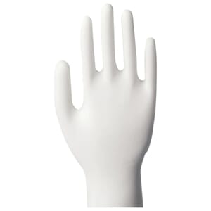 Vinyl hanske pudderfri Transparent  100 stk small