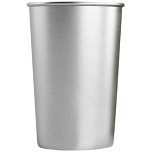 Drikkebegre i rustfritt stål, nøytral overflate 160 ml 6 stk