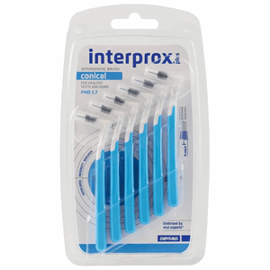 Interprox Plus Micro mellomromsbørster turkise 6 stk