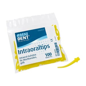 Omnident Intraoral spiss 100 stk gul