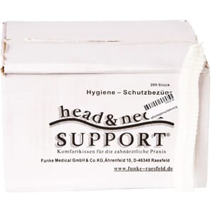 Operasjonslue / hårnett strømpebånd hvit 200 stk