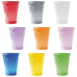 Drikkebeger Omnicups 180 ml 1500 stk Assortert