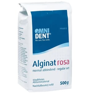 Omnident Alginat 500 g normal peppermynte Rosa
