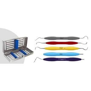 MA Basic Hygienist kit 5 instrumenter m/ stål kassett