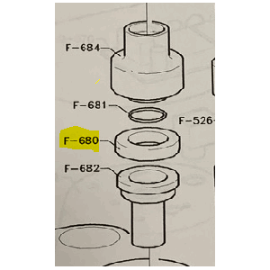Heka magnet for mellomstykke sug stor/lite