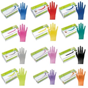 Smart Nitril hanske Soft PF 100 stk - Velg farge og størrels